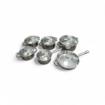 PROLINETECH Inox set posuđa 12 delova PLT/CO-012 - Слика 3