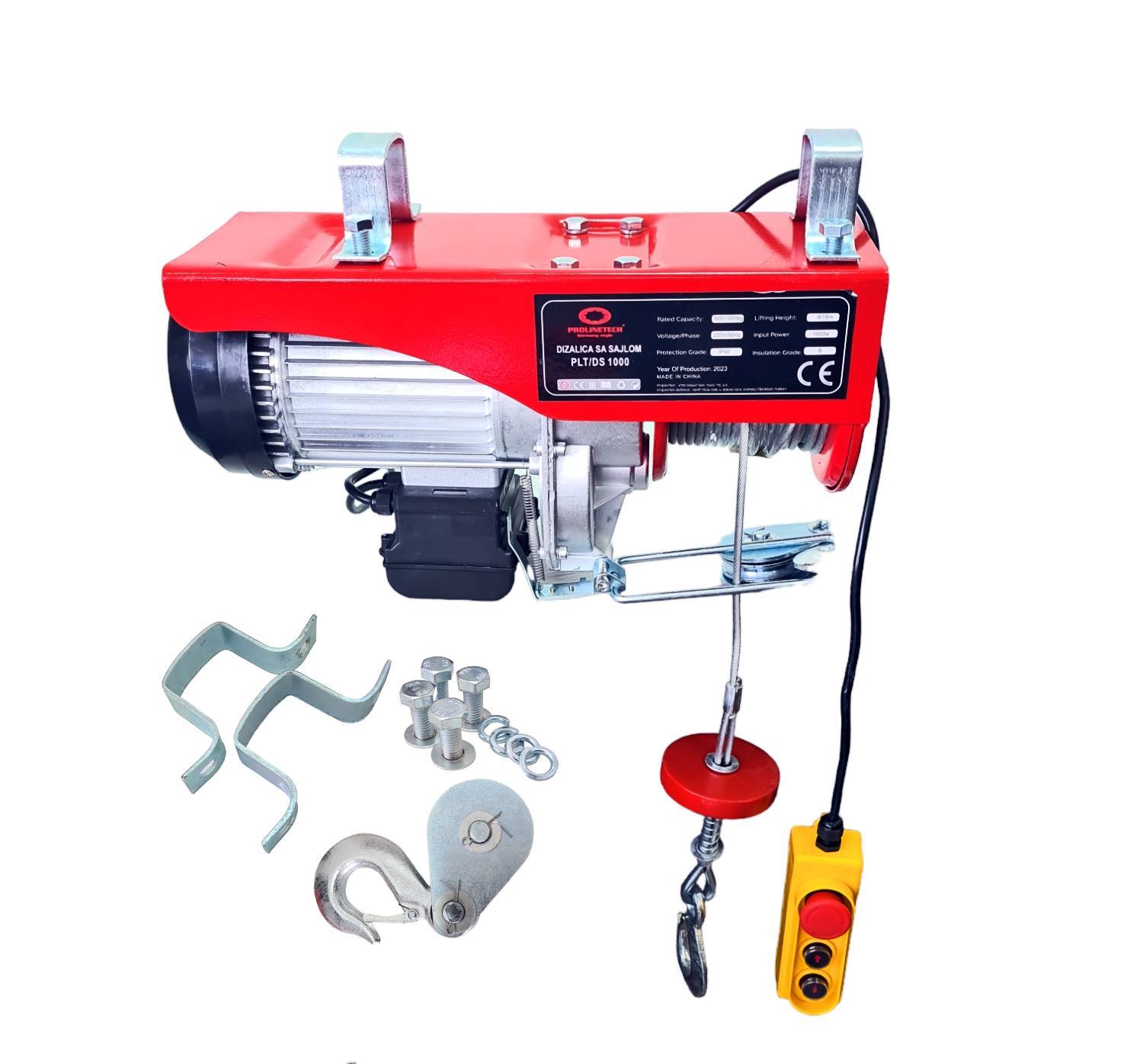 PROLINETECH Dizalica sa sajlom – Vrabac 500/1000kg Germany Style PLT/DS-1000