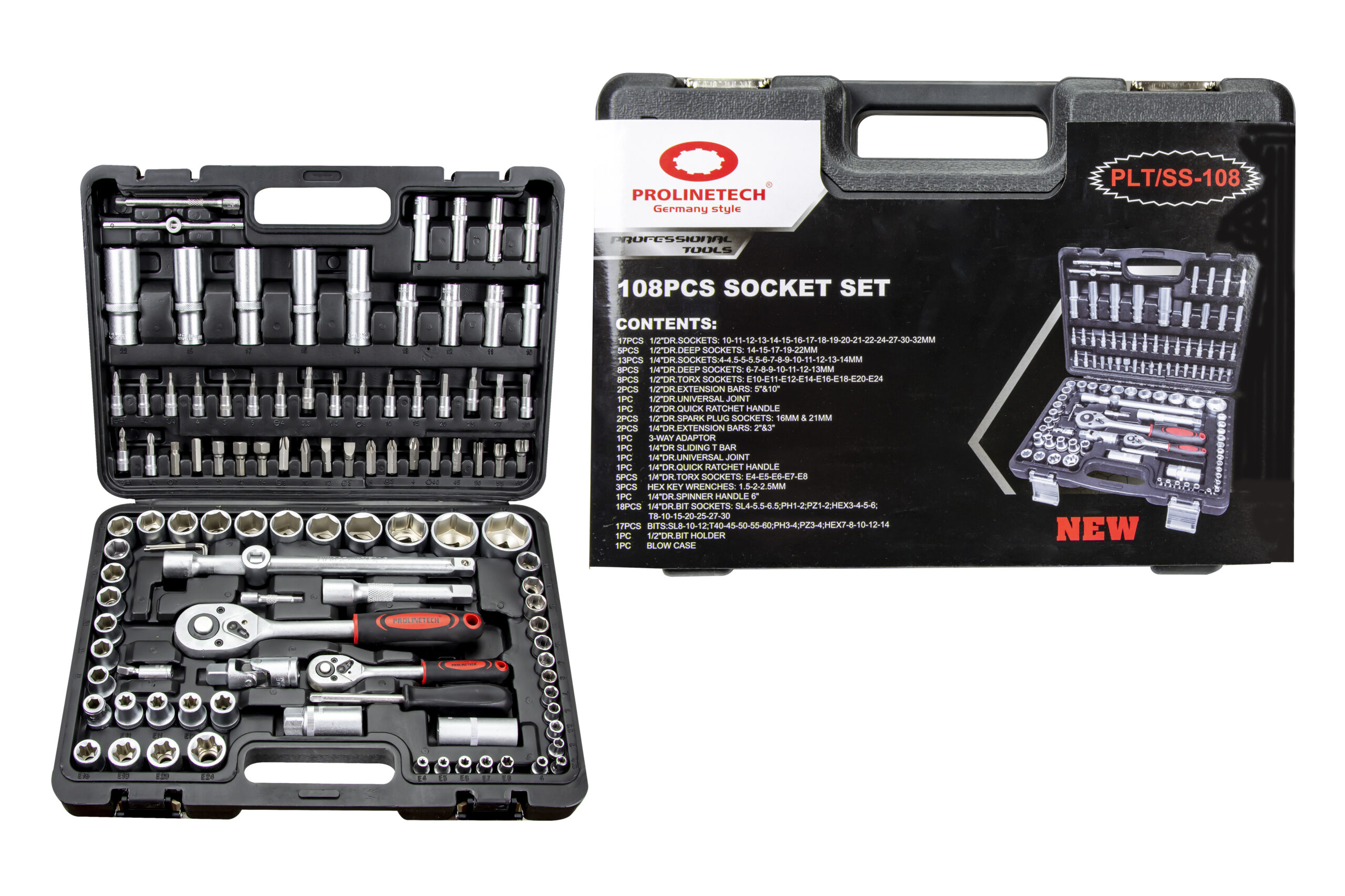PROLINETECH Gedore Set 108 komada PLT/SS-108 - Слика 3
